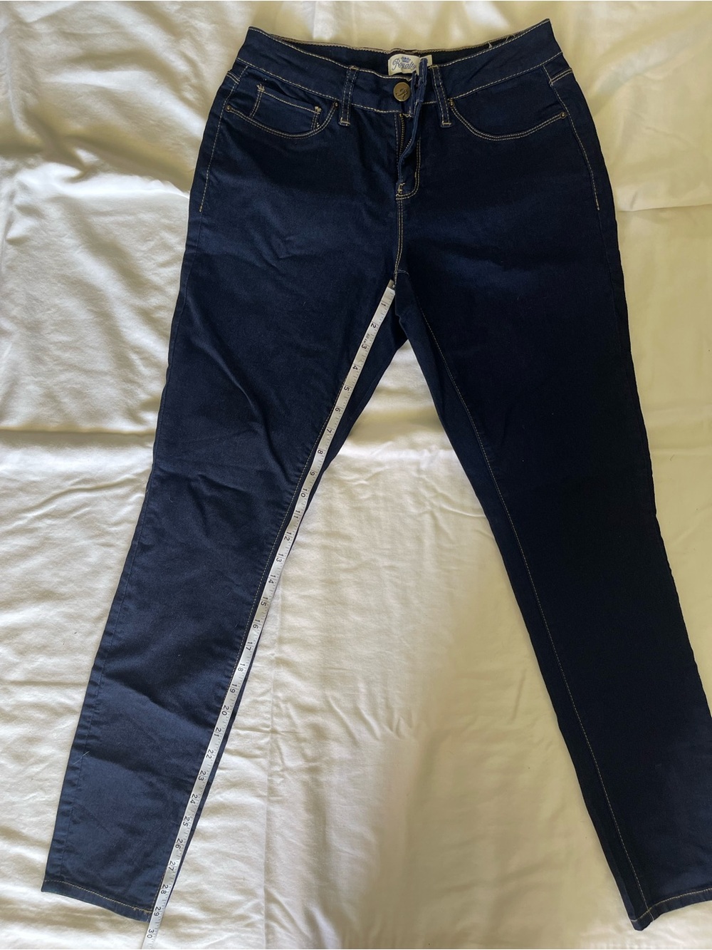 Royalty For Me Dark Indigo Skinny Jeans